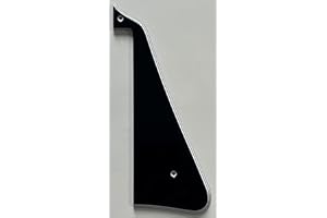 DTYBERXZ For Fit Gibson Les Paul LP 1978 3-Pickups Project Guitar Pickguard (5 Ply Black)