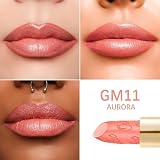 Oulac Glow Metallic Shine Orange Lipstick Coral High Impact 4.3 g view 3