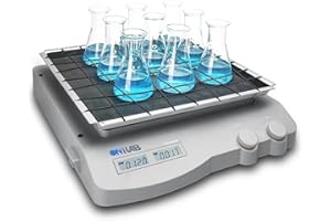 ONiLAB Digital Orbital Shaker Adjustable Speed 70-400RPM, Capacity 3KGS,Orbital Rotator Shaker with Continuous Mode(Set time 