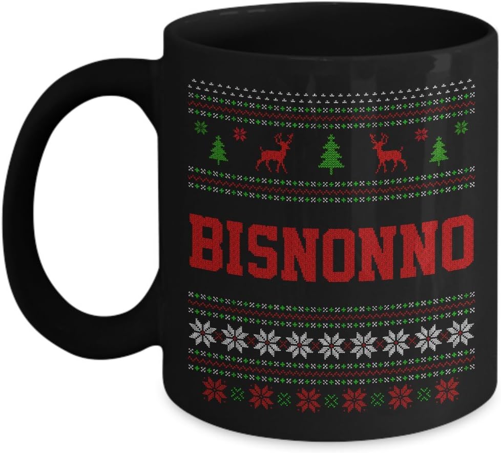 Christmas Came Early For Your Bisnonno Mug 11 Oz Ceramic Coffee Mug Tea Cup Best Gift For Your Bisnonno Black Mug Amazon Ca Home Kitchen