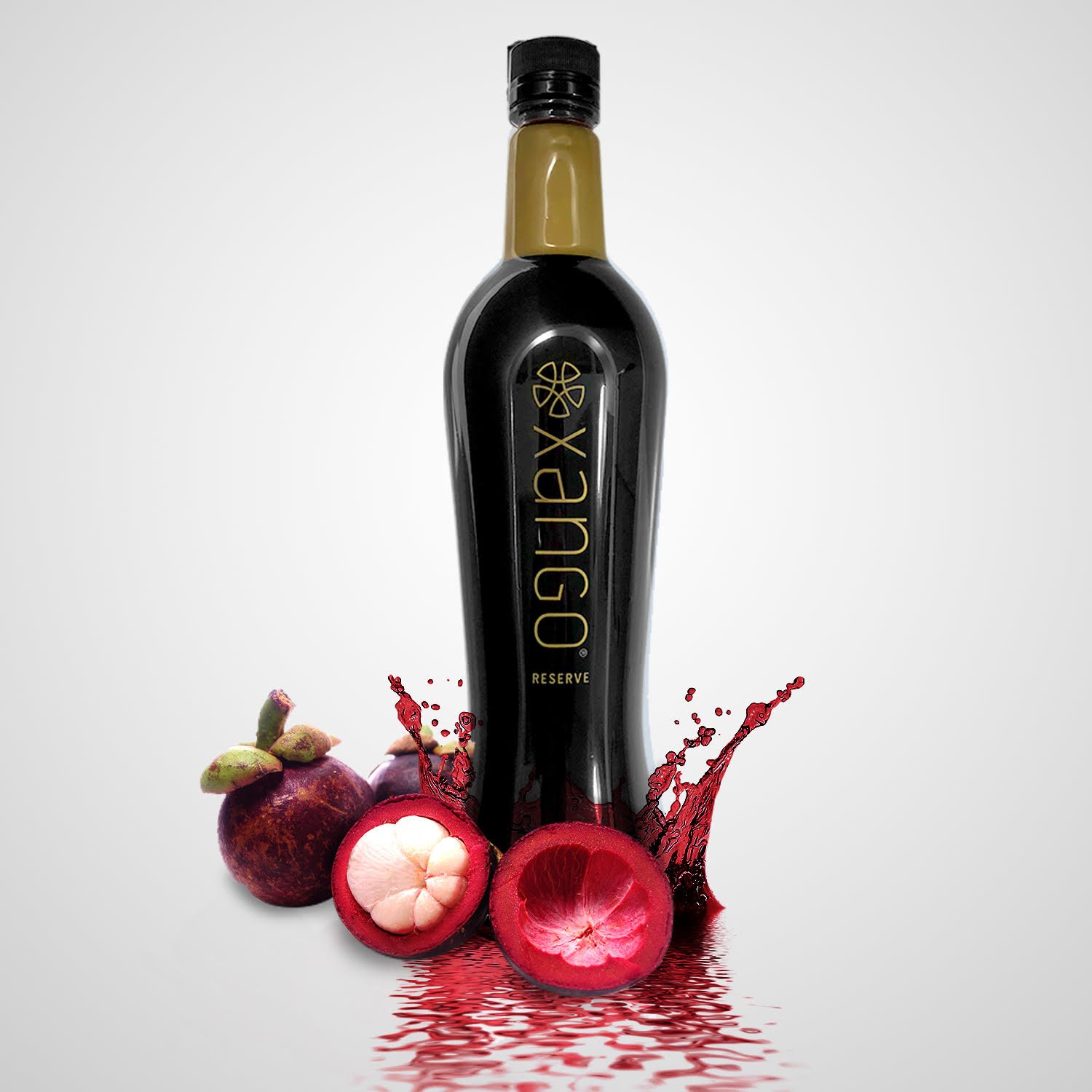 Xango Reserve / Mangosteen Juice, 1 Case (4 Bottles) Premium Mangosteen