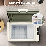 AAOBOSI 50L Car Refrigerator Cooler Box WiFi App Control 12/24V AC DC view 6