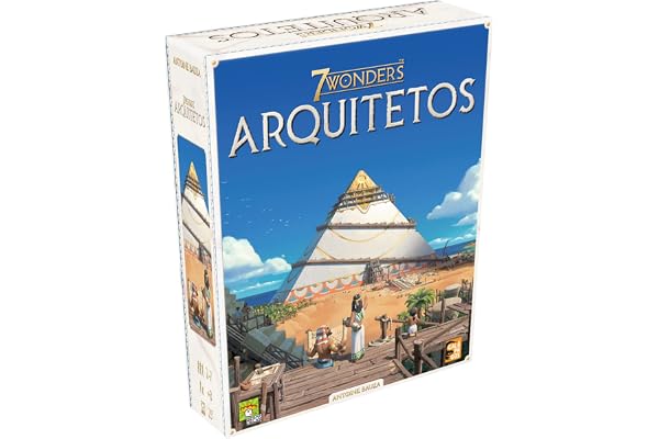 Galápagos, 7 Wonders: Arquitetos, Jogo de Tabuleiro para Família, 2 a 7 jogadores, 25 minutos por partida