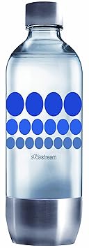 SodaStream Premium-Metallflasche, 1 Liter blau