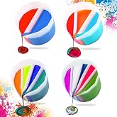 SUSSURRO 4 Pcs Split Cups for Paint Pouring, Silicone Split Cup Fluid Art Split Cup Resin Pouring Painting Tools Reusable Pai