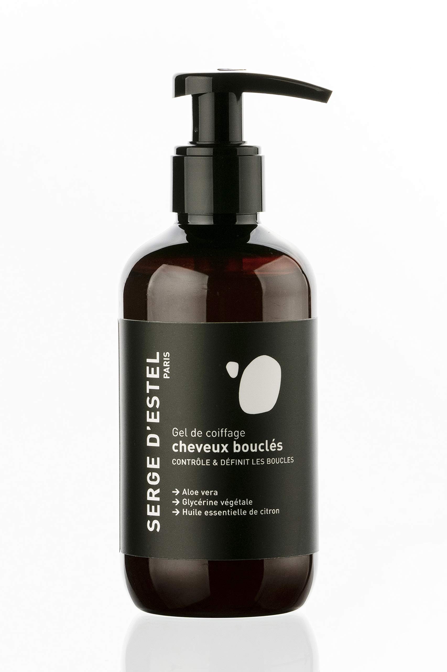 Styling Gel for Curly Hair 200ml with Aloe Vera Define and Control the Loops 99.5% Natural Made in Paris Not Tested on Animals