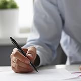 Parker IM Ballpoint Pen Matte Black with Black Trim Medium Point Blue Ink view 5