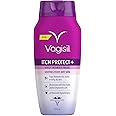 Vagisil Feminine Wash for Intimate Area Hygiene and Itchy, Dry Skin, Itch Protect+ Crème Wash, pH Balanced and Gynecologist Tested, 12oz (Pack of 1)