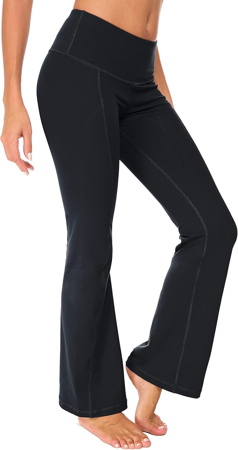 bootleg sports trousers