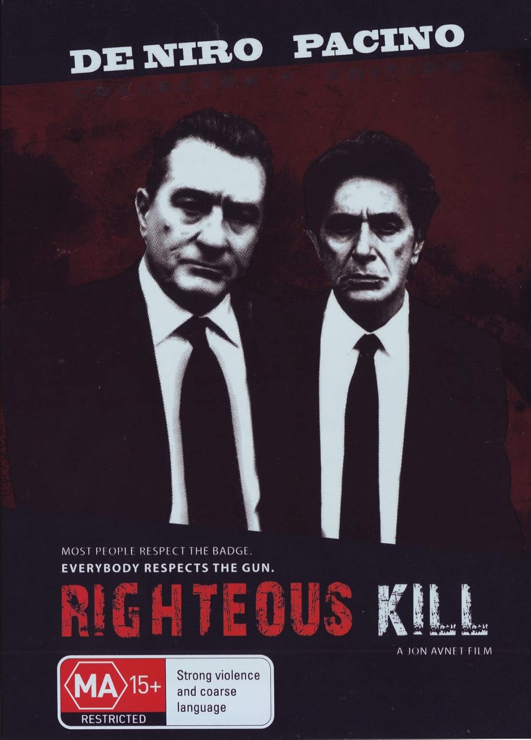 Amazon Com Righteous Kill Robert De Niro Al Pacino Non Usa Format Pal Region 4 Import Australia Curtis 50 Cent Jackson Donnie Wahlberg Al Pacino Robert De Niro Jon Avnet Movies Tv