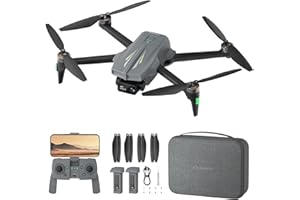 Ameta S20 Drones with Camera for Adults 4k UHD, GPS Drone for Adults Beginners with 50 Mins Long Flight, Brushless Motor, Alt