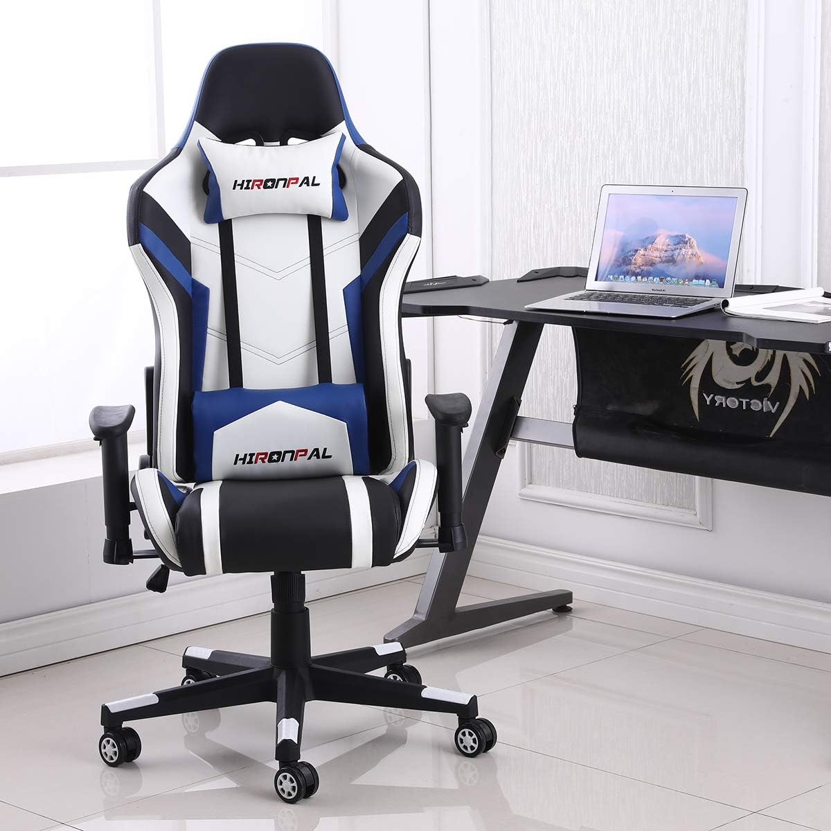 Hironpal Ergonomic PC Gaming Chair High Back Racing Computer Chair PU