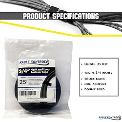 Kable Kontrol Hook and Loop Tape Roll