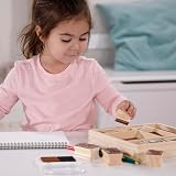 Melissa & Doug Horses Stamp Set with Colouring Pencils for Kids | Ages 4+ view 7