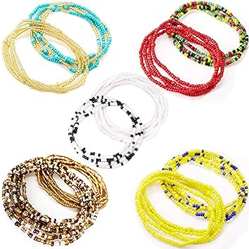 amazon african waist beads