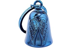 FELIMAI Motorcycle Bell - Motorcycle Bell Guardian Angel, Helps You Drive Away Mechanical Problems and Bad Luck On Your Journey