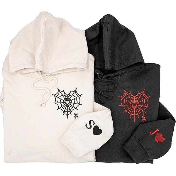 Amazon.com: Givesmiles Embroidered Heart Shape Lover Sweatshirt