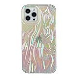 Caseative for iPhone 12 Pro Case,Pleated Water