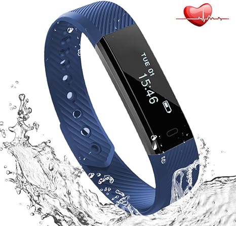 Lemebo Pulsera Actividad Bluetooth y Monitor de Ritmo Cardiáco ...