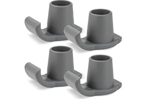 Noverlife 4PCS Walker Ski Glides, Universal Fit Walker Gliders Walker Sliders, Replacement Glide Caps Walker Feet Glides, Dur