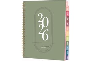 Rileys 2026 Planner, Agenda Planner With Weekly And Monthly View, Daily Agenda Book And Yearly Planners Calendar Book, Spiral