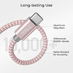 Basesailor USB Type C Charger Cable 3.3FT