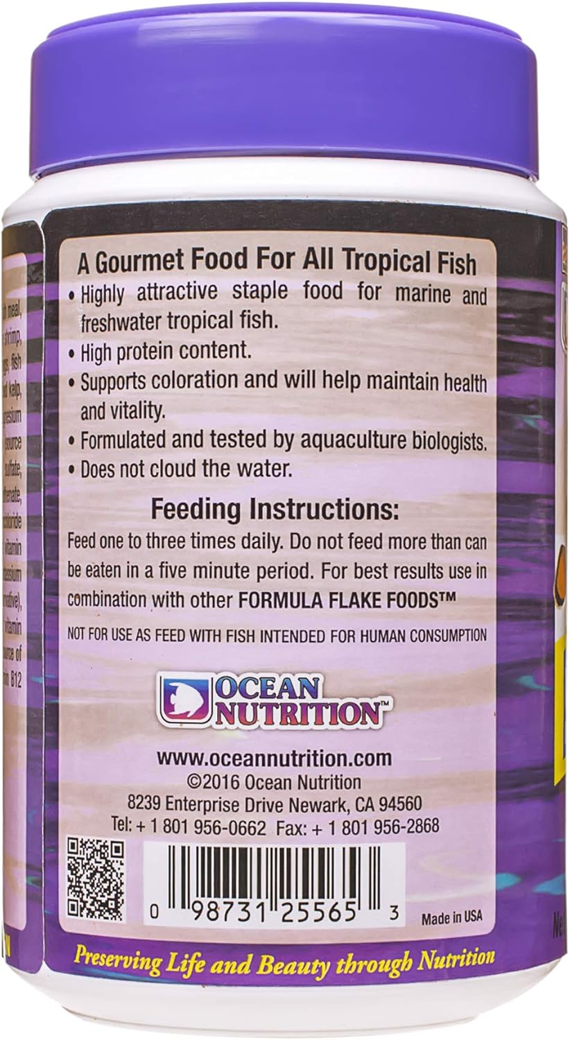 Ocean Nutrition Food Primereef Flake, 5.5 oz, brown, 156 g (Pack of 1) - Image 3