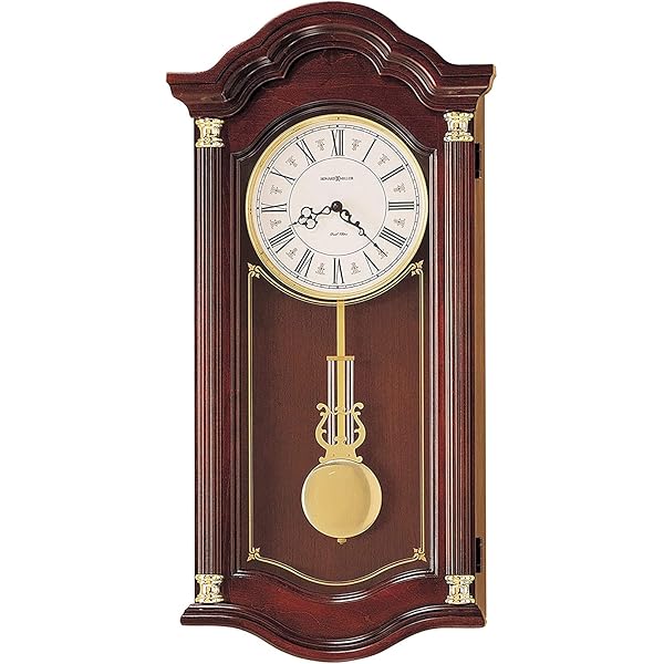 Howard Miller Graham Bracket Mantel Clock in Windsor Cherry (Like New