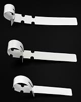 QWORK 300Pcs Plastic Tree Labels Garden Plant Tags 2x21cm White view 4