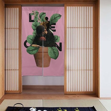 Amazon のれん カーテン Leon映画 レオン 遮光カーテン ドアマット 間仕切りカーテン インテリア 目隠し 遮光 遮熱 しわになりにくい おしゃれ 洗える 廊下 台所 キッチン 洗面所 玄関用 出入り口 レバーなし のれん オンライン通販