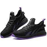 SPIEZ Lightweight Composite Toe Safety Shoes Women, Breathable Puncture Proof Work Shoes Without Steel Toe, Slip-on Walking Sneakers for Professional & Daily Comfort