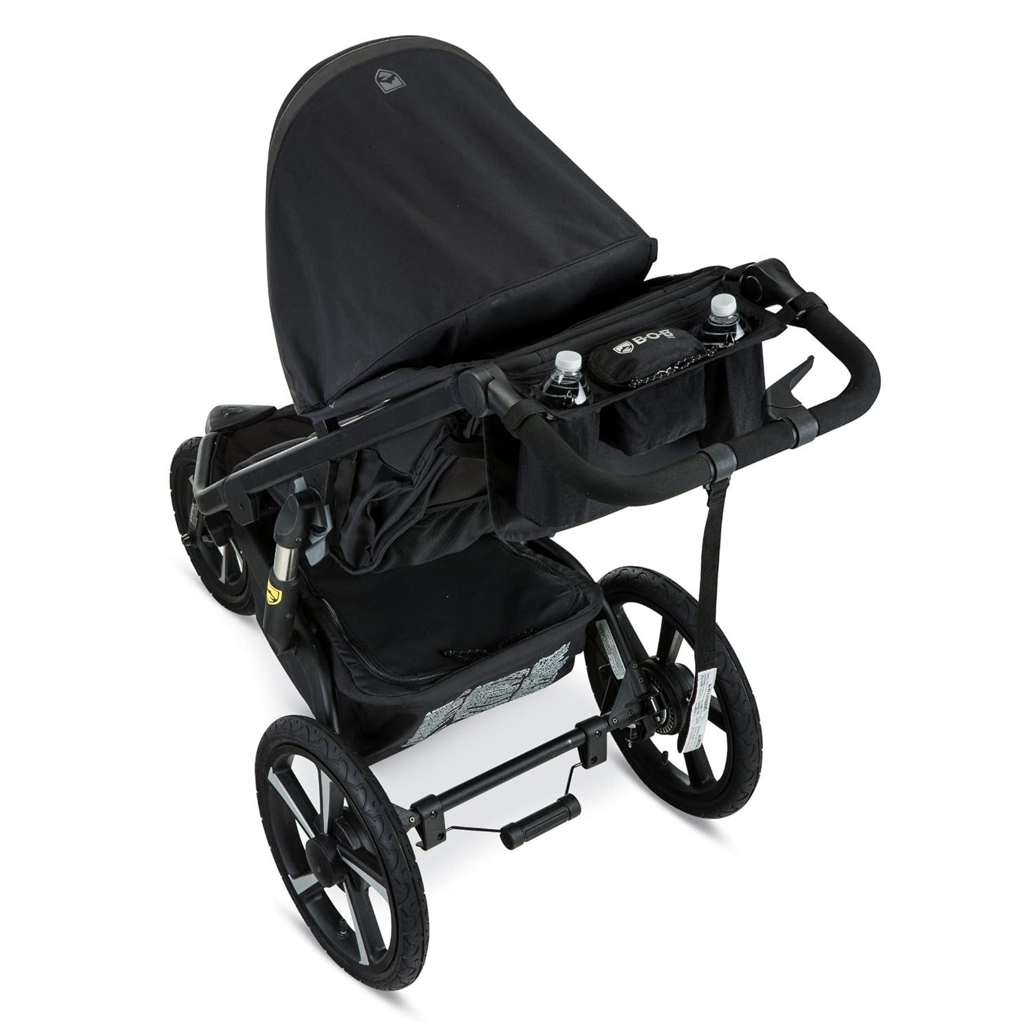 bob handlebar console with tire pump