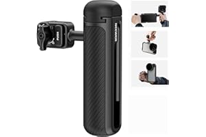 NEEWER Quick Release Side Handle Only for 2nd Gen Phone Cages PA043 PA044 for iPhone 15 Pro Max/15 Pro, PA042 for Samsung S24 Ultra, with Covered Cold Shoe, Anti Off Pin, Black Lock, PA045B