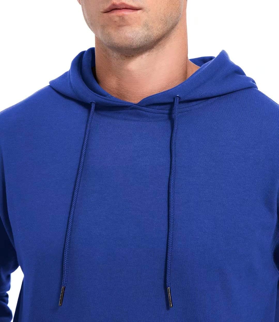QUALFORT Men's Pullover Hoodie: Clothing
