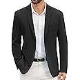 COOFANDY Men's Casual Blazer Slim Fit Suit Jackets Two Button Lightweight Knit Sport Coat