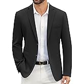 COOFANDY Men's Casual Blazer Slim Fit Suit Jackets Two Button Lightweight Knit Sport Coat