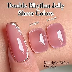 Double Rhythm 15ML Pink Purple Gel Polish
