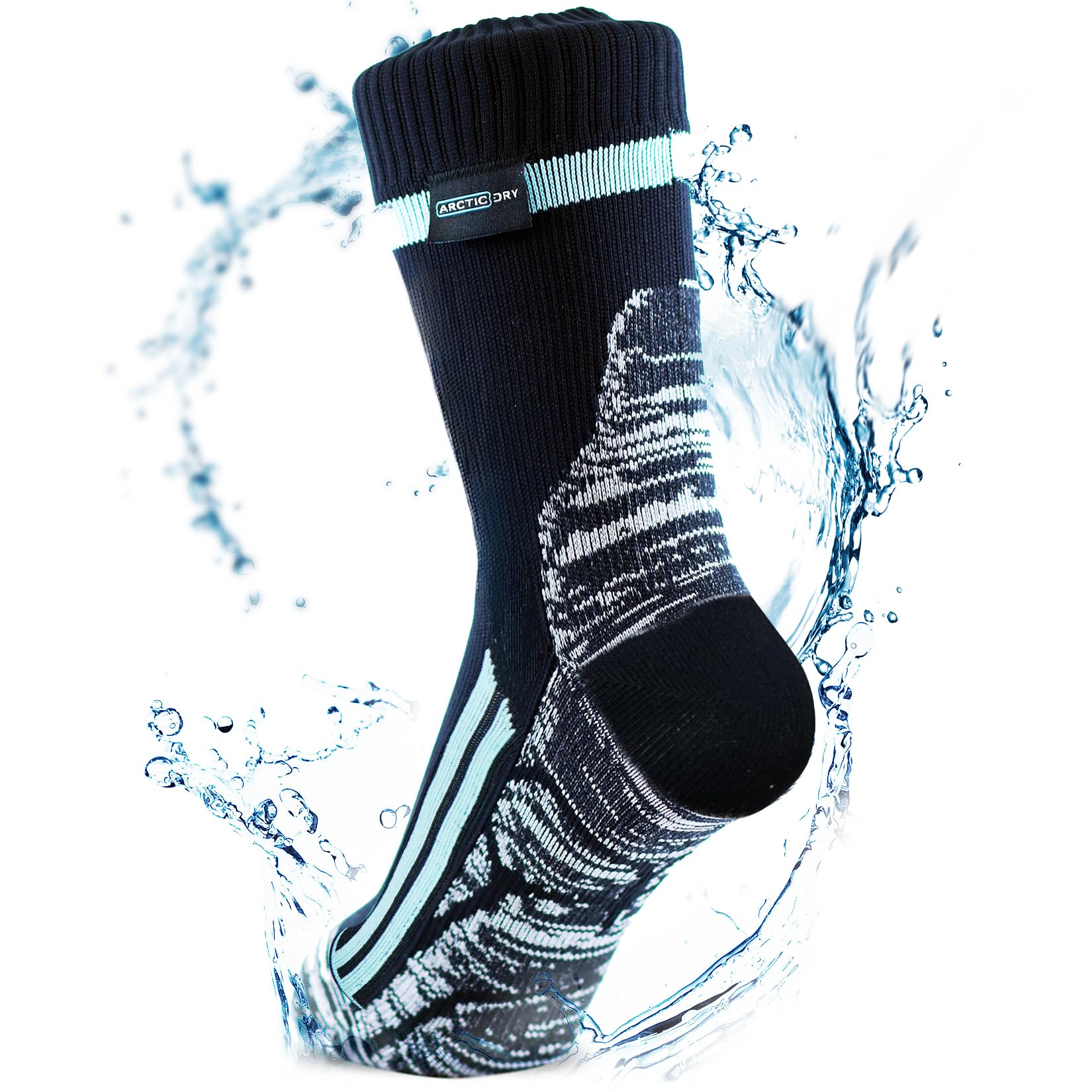 ArcticDry Xtreme 100% Waterproof Socks — Unisex Thermal Socks for Men, Women & Kids — Cold Weather Winter Outdoor Socks — Small (UK 4-8/EU 37-42)