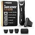 MANSCAPED® The Lawn Mower® 5.0 ULTRA Groin & Body Hair Trimmer – Dual-Head SkinSafe® Trimmer & Foil Blades, Waterproof Wet/Dr
