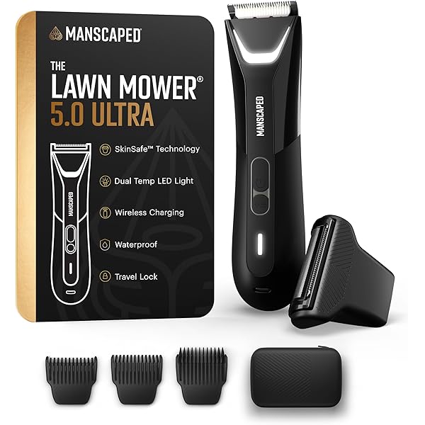 ppmg　6Routines UNSHAVED INVJOY Manscape Body & Pubic Hair Trimmer for Men w/Light