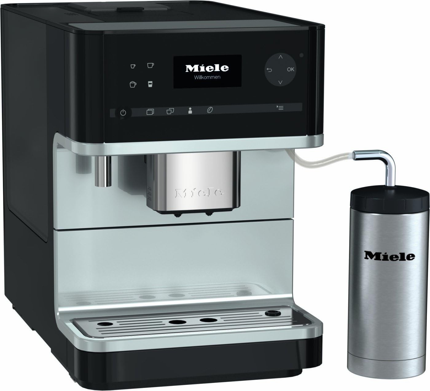 Miele CM 6300 Machine à Espresso Automatique Chauffe Tasse Noir Amazon