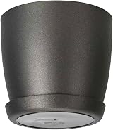B2C Flower Pots 30 cm Black Matt with Saucer Planter 8 Sizes 7 Colors view 4