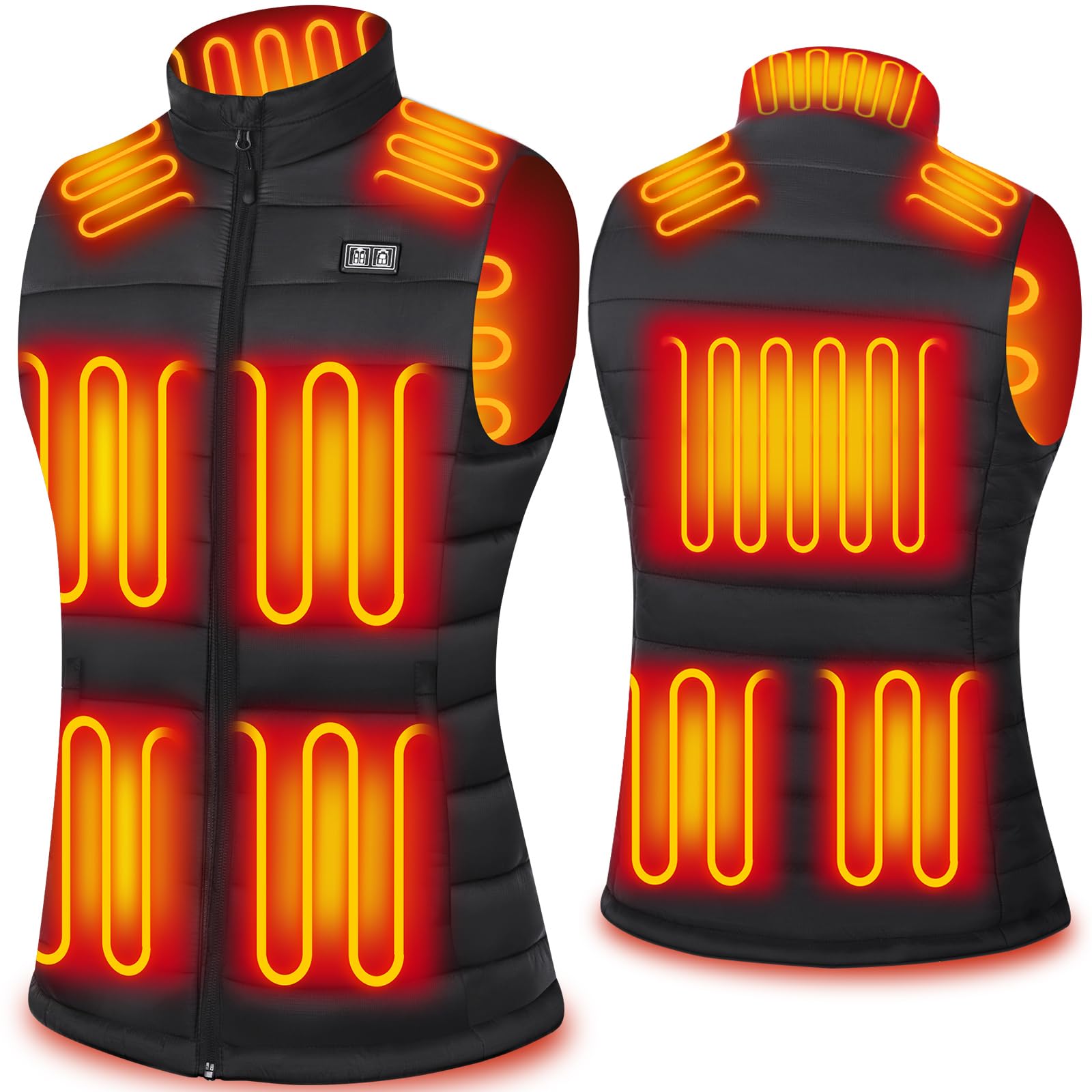 Photo 1 of *NONFUNCTIONAL** yeyeeyyee Heated Vest with Battery Pack Included (No Charger), Quilted Insulated Heated Vest, Gift Box & Bag Included Size L
