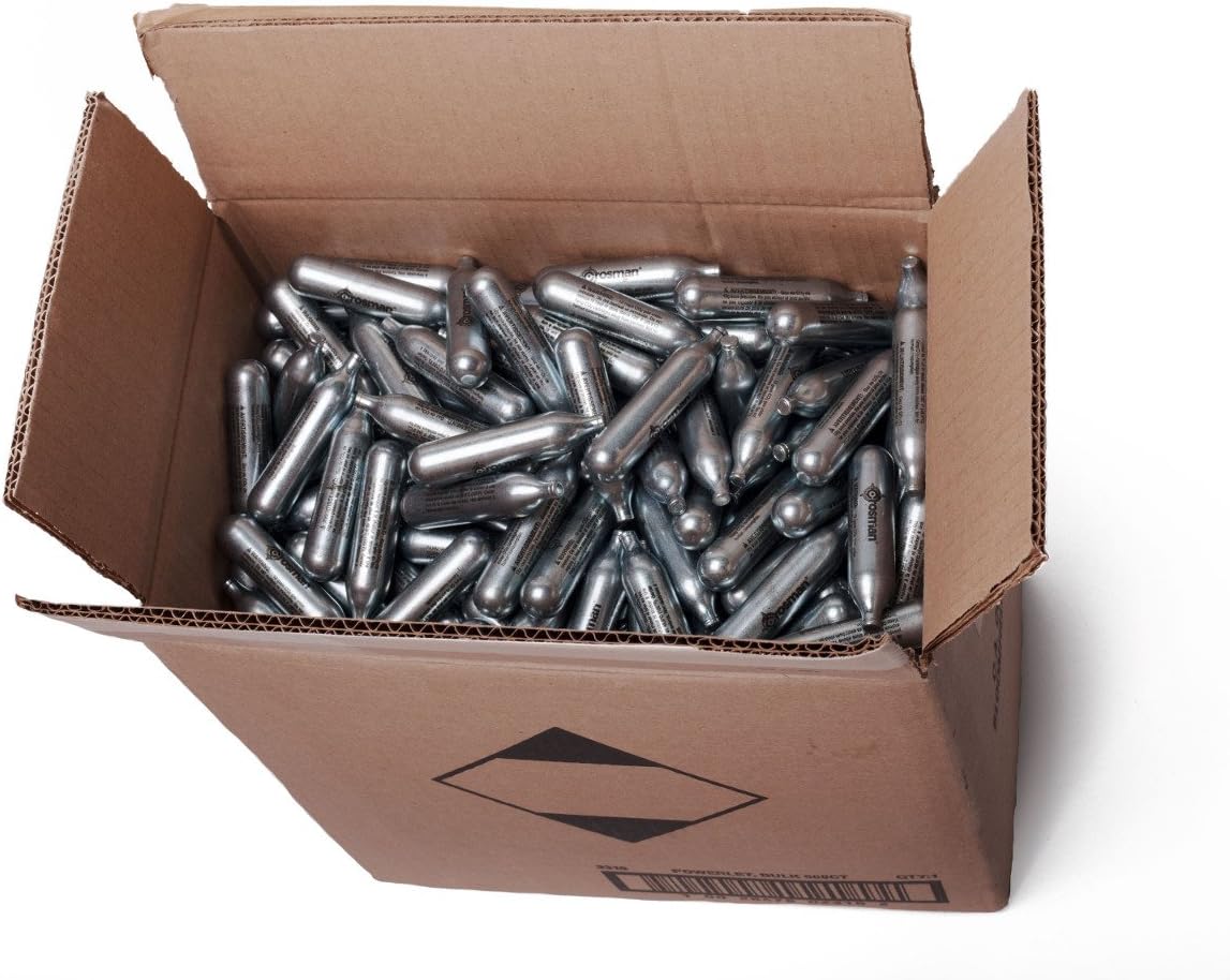 Crosman 12g Co2 Airgun Gas Bottle Cartridge Powerlets Box of 500