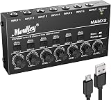 Moukey MAMX2 Audio Mixer 6-Channel Stereo/Mono USB 5V Power view 1