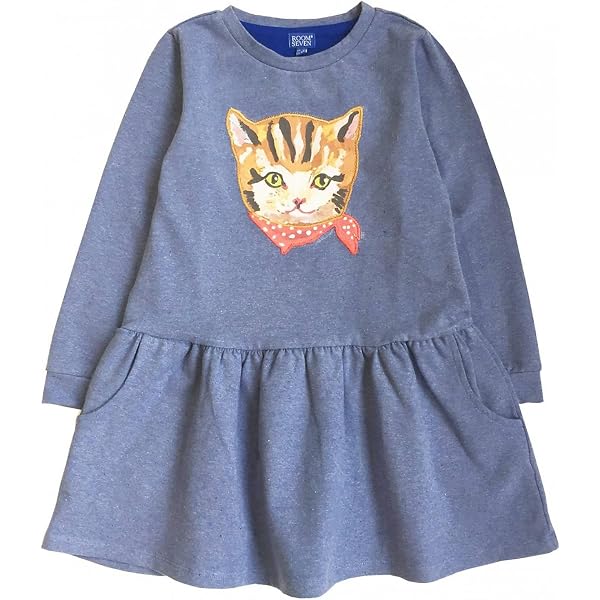 Bonnie Jean Girls' Fairisle Sweater Dress – Knit Tiered Drop Waist Dress, Baby & Toddler Sizes With Diaper Cover