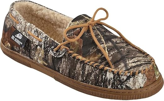 camo moccasins mens