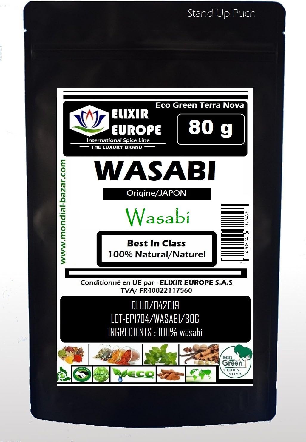 Japanese Wasabi Horseradish (80 g)