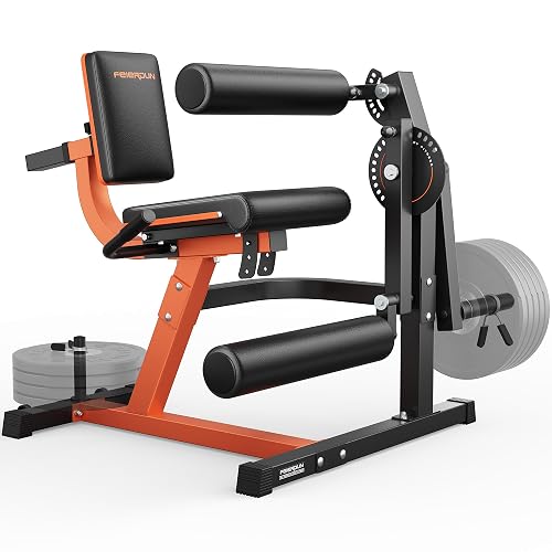 FEIERDUN 4-in-1 Adjustable Leg Extension Curl Machine - 700lbs Capacity ...