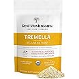 Real Mushrooms Tremella Mushroom Extract Powder 150 Servings Blend for Immune Support, Brain, and Skin - Vegan, Non-GMO, Organic Supplements Humans Support Supplement